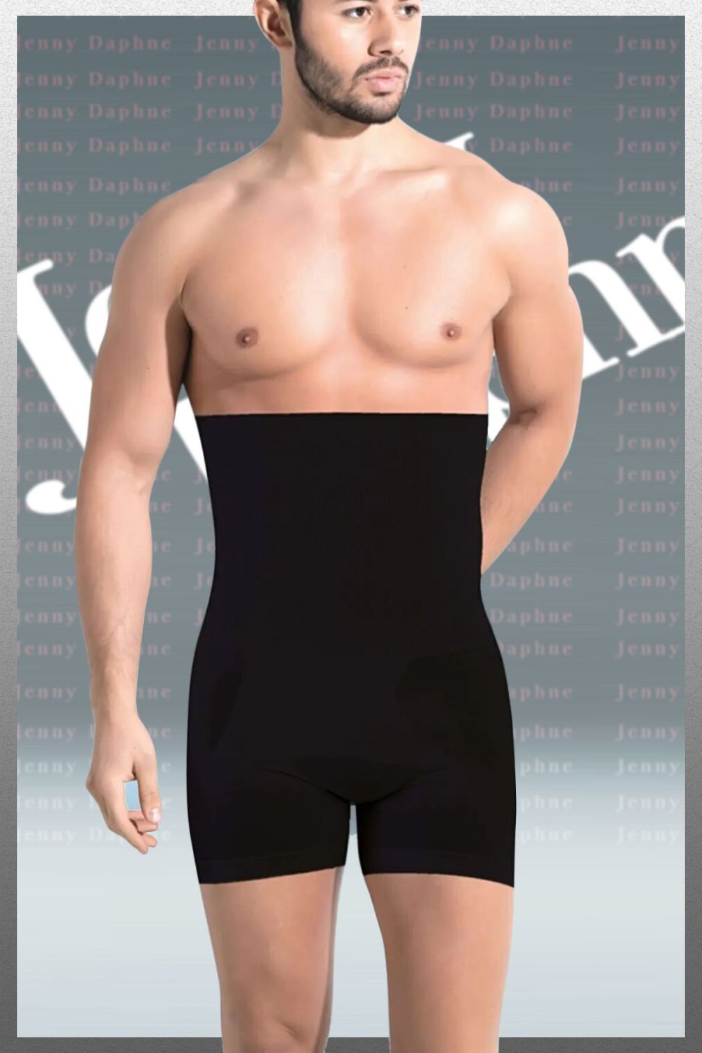 Pera Göbek Sıkılaştırıcı Yüksek Bel Erkek Korse Boxer - Görsel 2