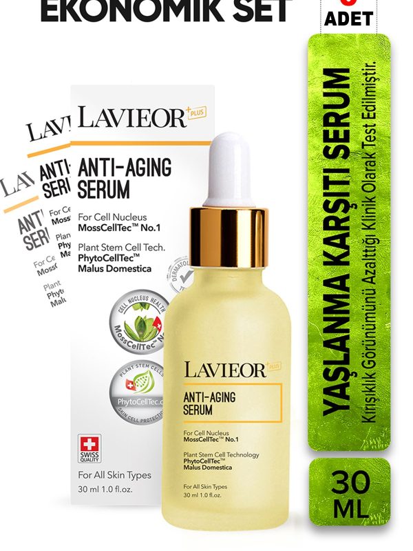 Anti-aging serum 30 ml 5 adet avantajlı fiyat