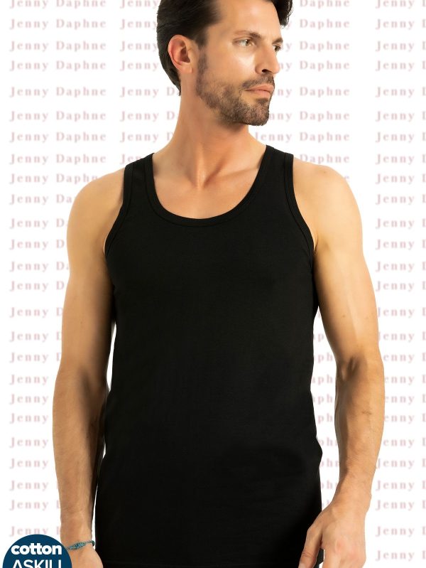 Terleme Yapmayan Cotton Askılı Erkek Atlet QEN 1001 - L