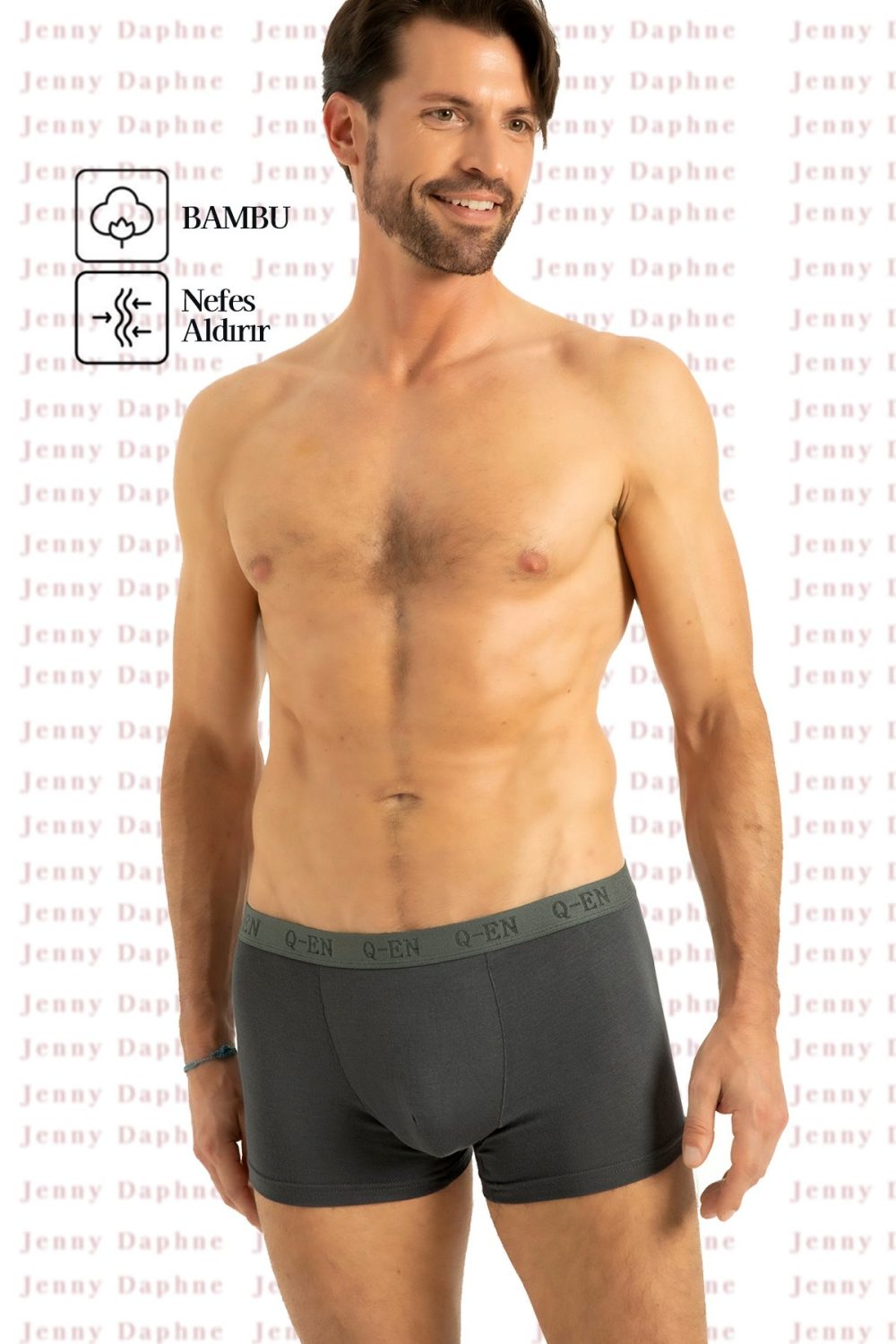 Terleme Yapmayan 3 Adet Erkek Bambu Boxer
