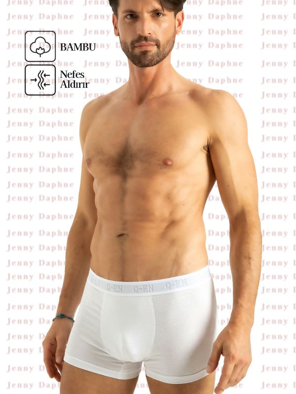 Terleme Yapmayan Erkek Bambu Boxer QEN 500 - S