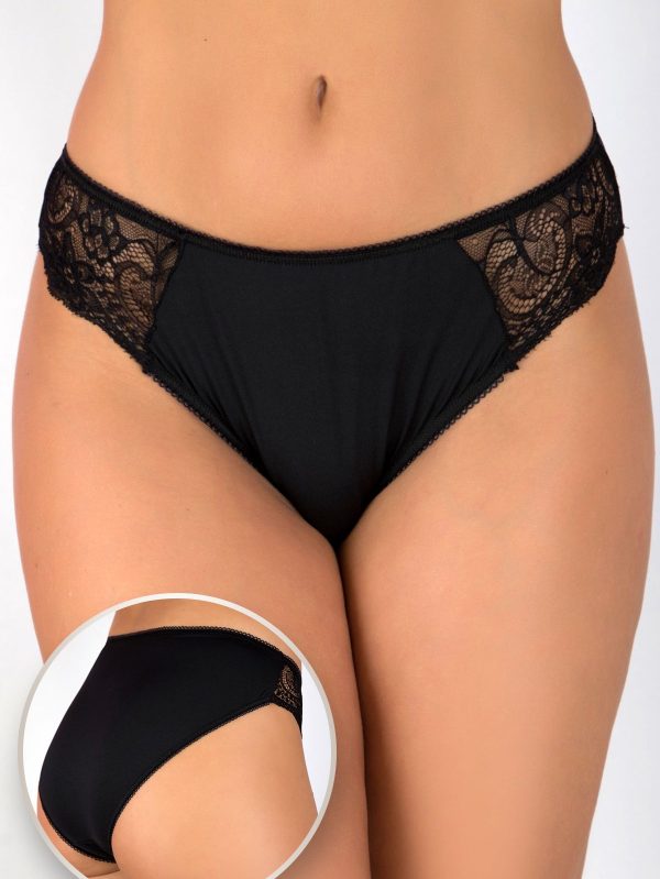 Bikini Külot Günlük Kullanım Dantel Detaylı Box 919 - 3XL