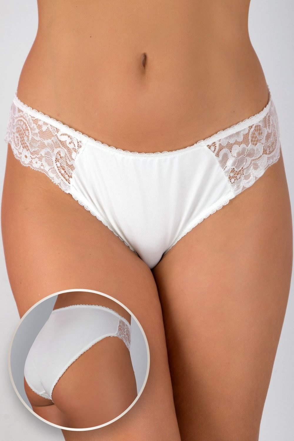 Günlük Kullanım Dantel Detaylı Bikini Külot Box 919