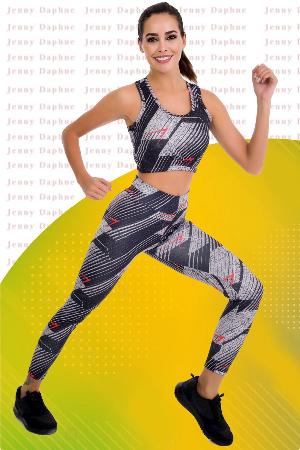 Sporcu Tayt Crop Takım 3020