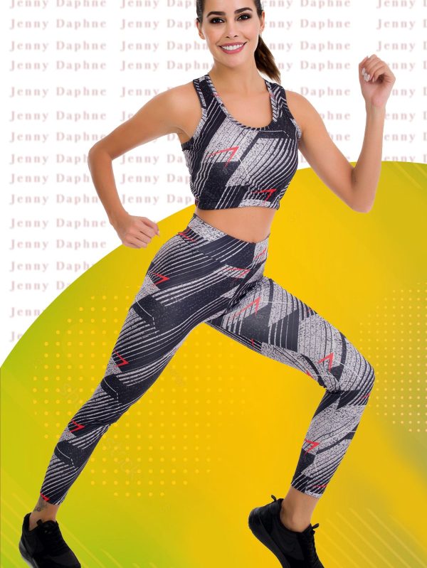 Sporcu Tayt Crop Takım 3020 - M