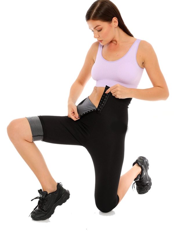 Agraflı Termal Terleten Sauna Şort 125 - 2XL