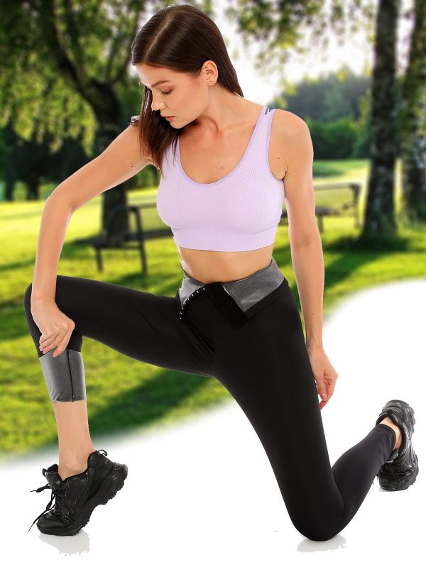 Agraflı Termal Terleten Sauna Tayt 123 - 4XL-5XL