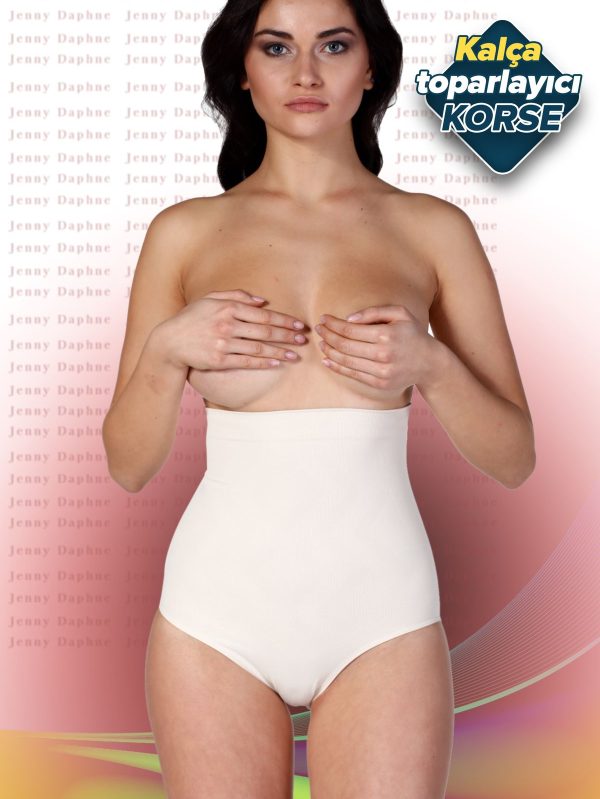 Kadın Göbek ve Kalça Toparlayıcı Yüksek Bel Slip Korse ANGEL-5003 - S