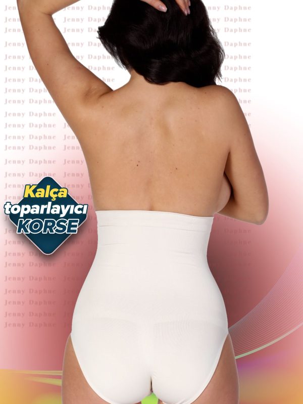 Kadın Göbek ve Kalça Toparlayıcı Yüksek Bel Slip Korse ANGEL-5003 - Görsel 3