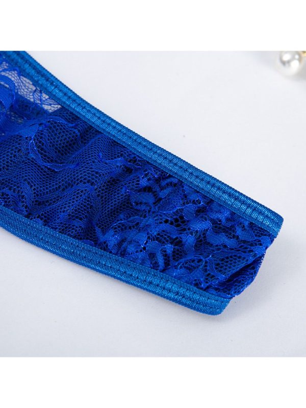 Stefani Bralet Çiçek Dantelli Balenli Sütyen Takımı + Süpriz Takı Hediyeli - Görsel 3