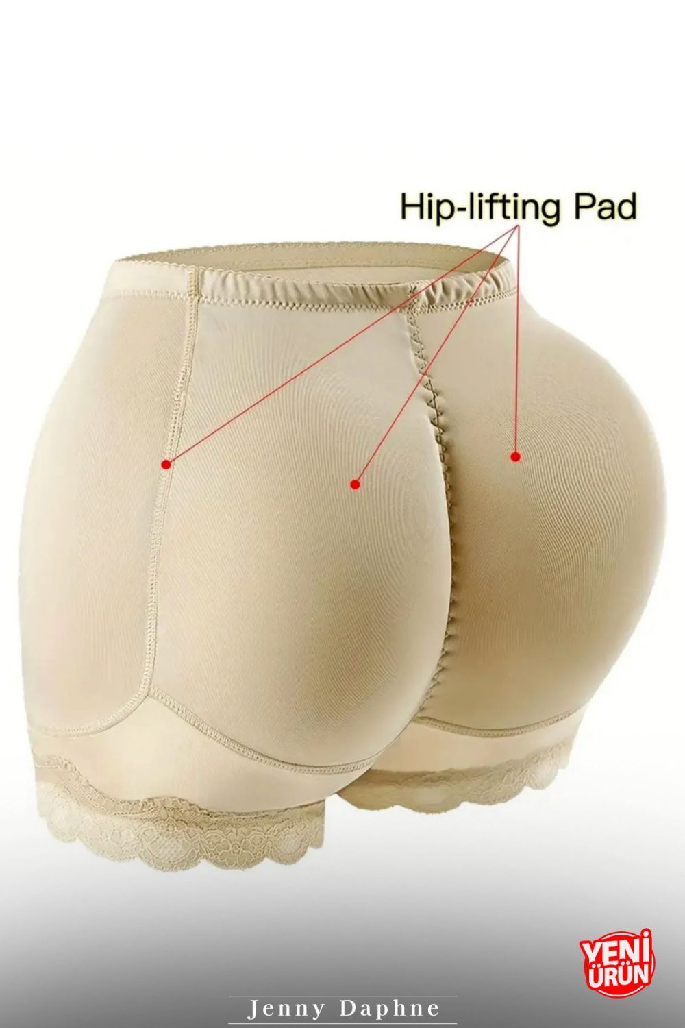 Yastıklı Popo Kaldırıcı Dolgunlaştırıcı Şekillendirici Pop-up Korse Kalça Hip Dips Basen Korse - Görsel 4