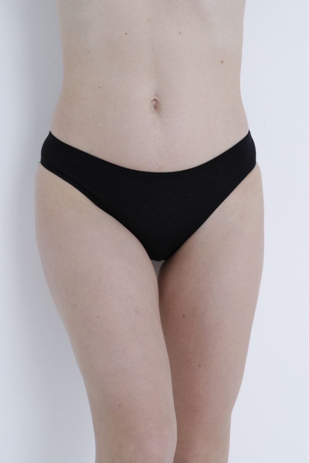 Siyah Basic Pamuklu 3 Adet Bikini Külot SIY-201 - Görsel 4