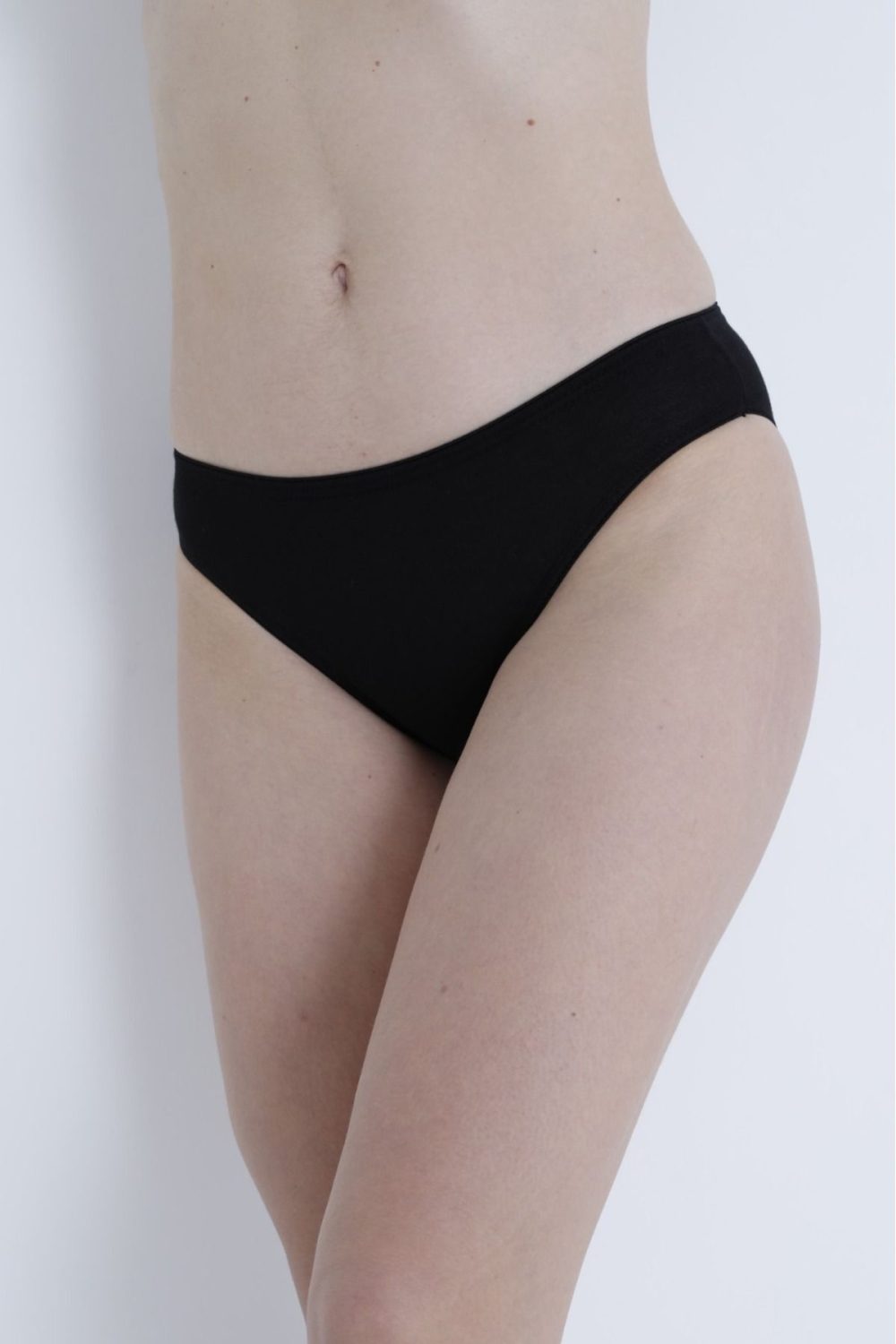 Siyah Basic Pamuklu Bikini Külot SIY-201 - Görsel 5