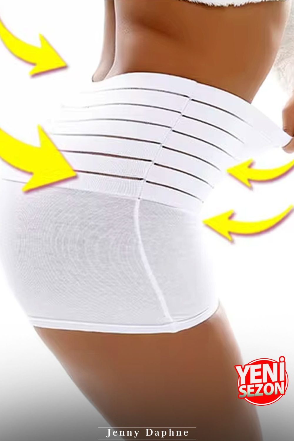 Toparlayıcı Sıkılaştırıcı Boxer Korse Kemerli Korse Boxer - Görsel 4